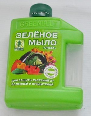 Зелёное мыло защита от вредителей грин бэлт