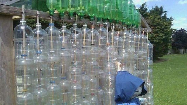 Парник из пластиковых бутылок