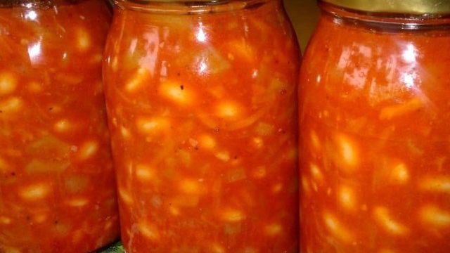 Фасоль печеная в томатном соусе на зиму рецепты