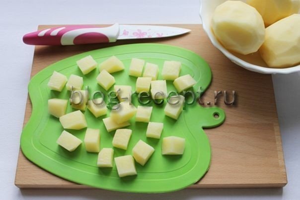 Нарезка картофеля ломтиками кубиками соломкой кружочками