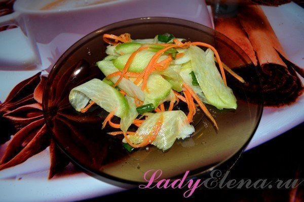 Тайский салат из помело