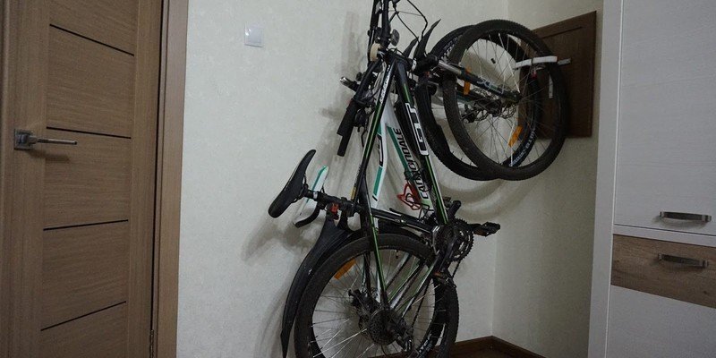 Крепление для велосипеда на стену btwin