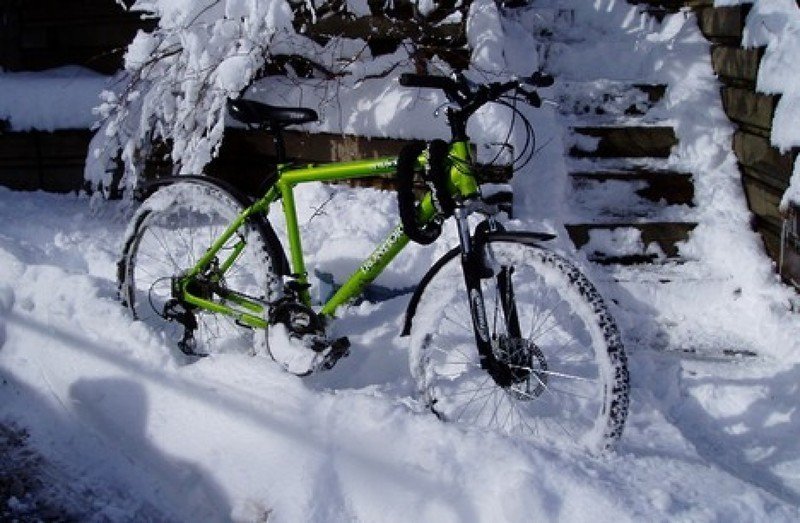 Подготовка велосипеда к зиме