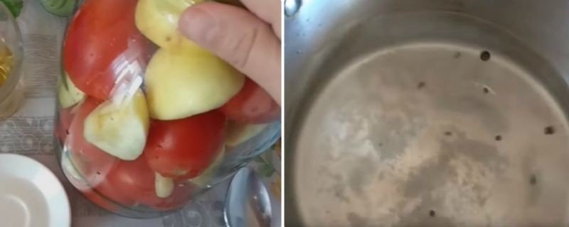 Промывка семян помидор яблочным уксусом