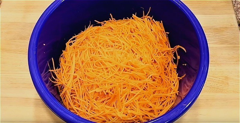 Корейский салат из моркови