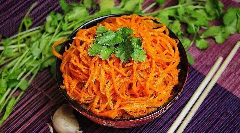 Салат по краковски с корейской морковью