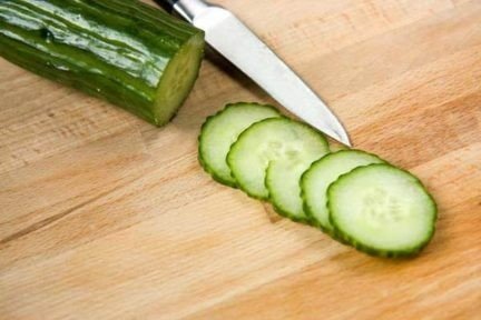 How much kcal have in cucumber